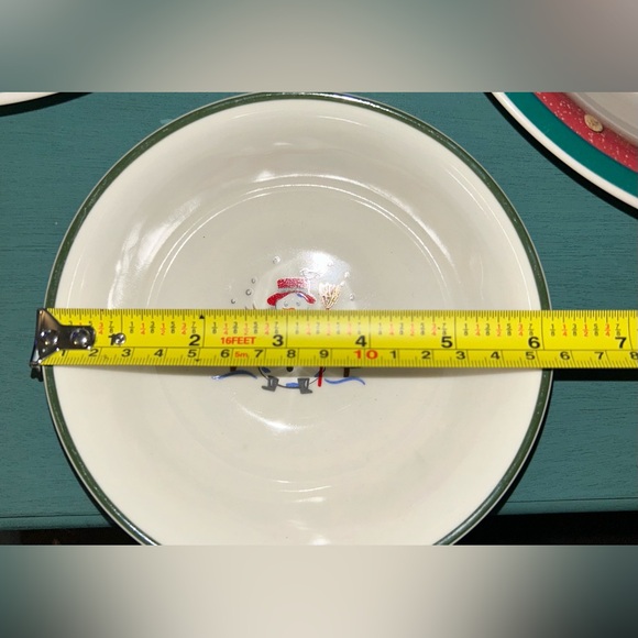 4 Pfaltzgraff “Snow Village”  bowls. 6.25” - Picture 6 of 7